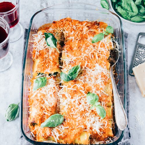 Cannelloni spinazie