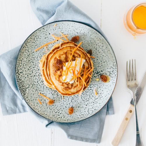 Carrotcake pancakes