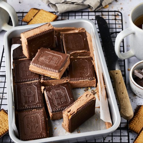 Cheesecake koekjes met chocolade