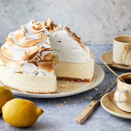 Citroen meringue cheesecake