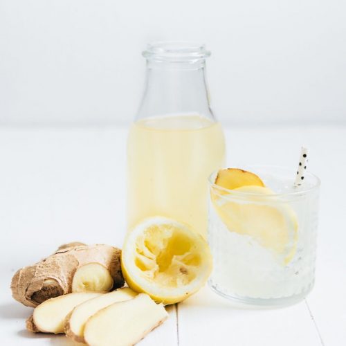 Citroenlimonade met gember