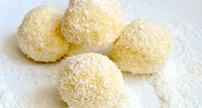 kokos truffels