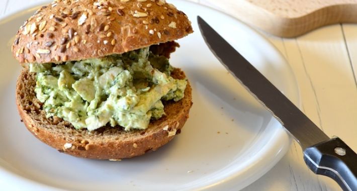 kip pesto salade