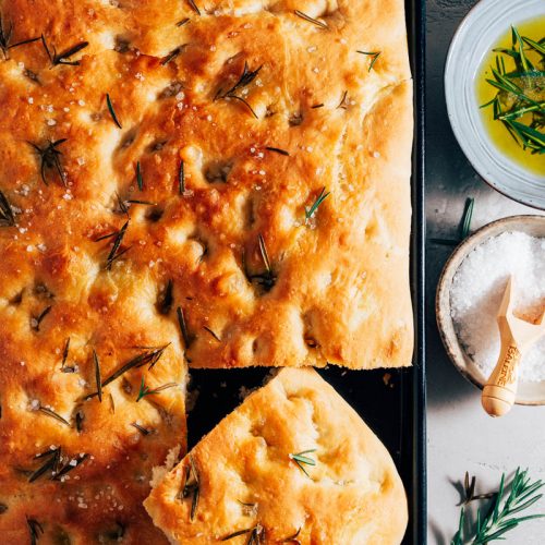 luchtig focaccia brood recept