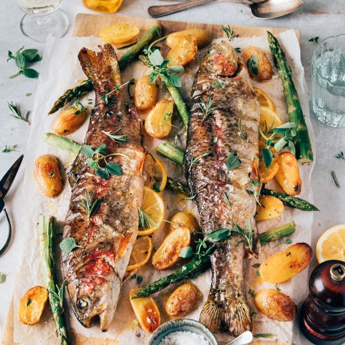 Forel uit de oven