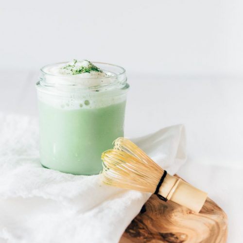 iced matcha latte