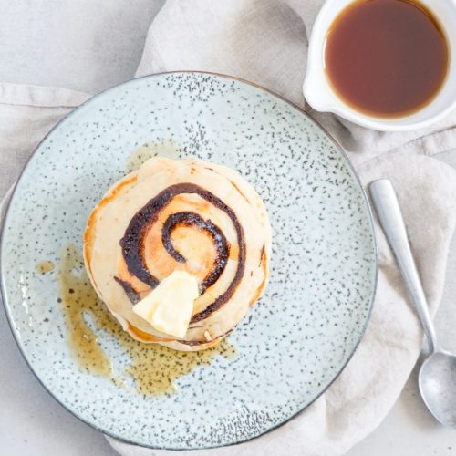 Gingerbread pancakes