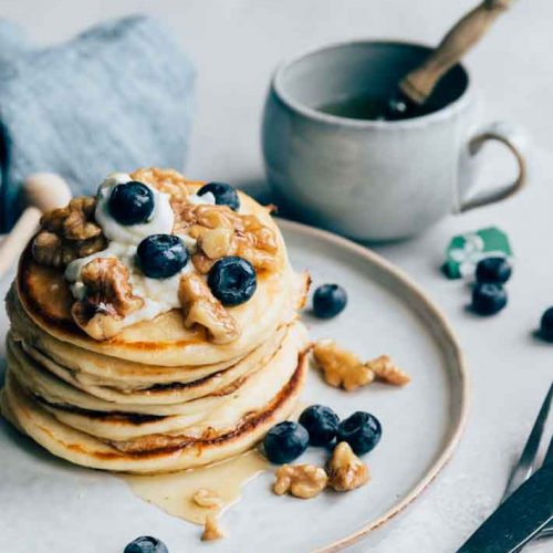 Griekse yoghurt pannenkoekjes recept