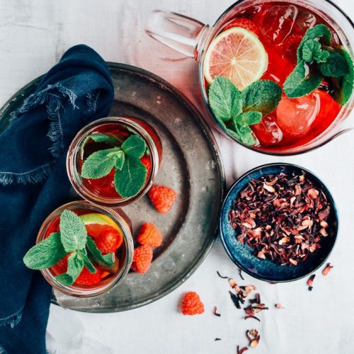 Hibiscus ijsthee recept