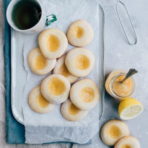 Lemoncurd koekjes