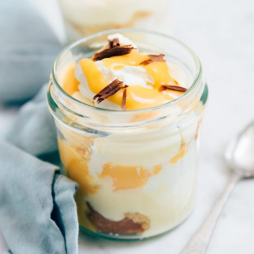 Mini trifle met advocaat
