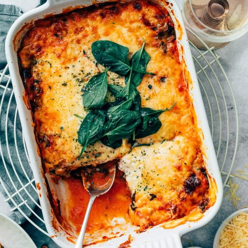 Lasagne met pompoen