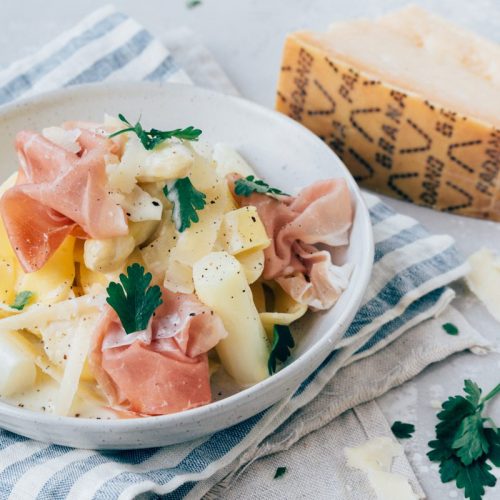 Recept pasta met asperges