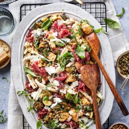 Carpaccio salade - recepten met sla