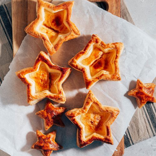 pasteibakjes maken / pasteitjes in ster vorm