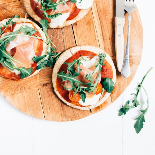 Pita pizza's