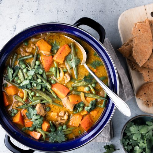 Pompoen curry