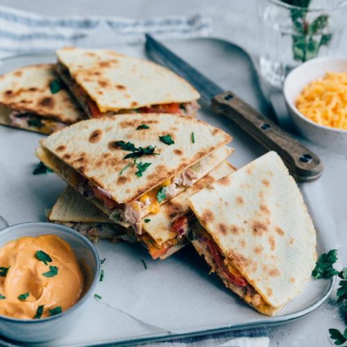 Quesadillas maken