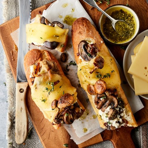 Raclette kaasbrood