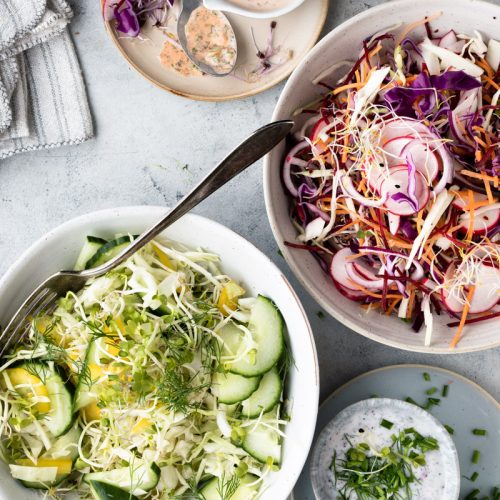 Rauw kost salade