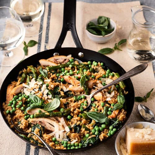 Risotto met kip