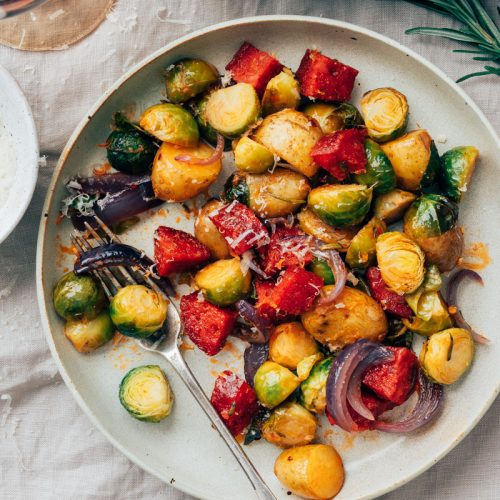 Spruitjes traybake