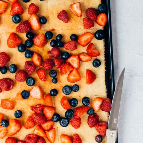 pannenkoeken traybake
