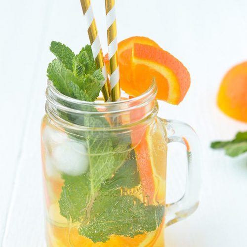 Sinaasappel mojito