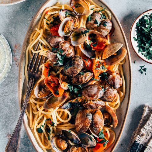 Spaghetti vongole
