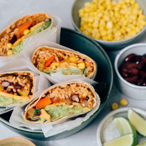 Burrito's met rijst