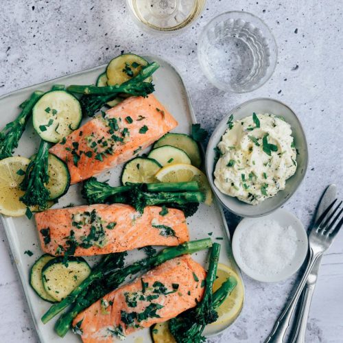 Gezond zalm recept
