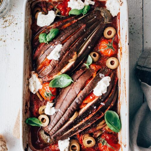 aubergine uit de oven
