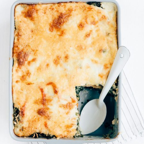 witte lasagne bechamelsaus