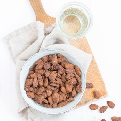 cacao amandelen