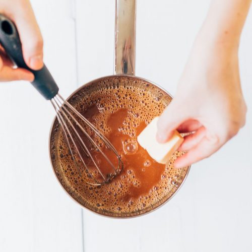 salted caramel maken