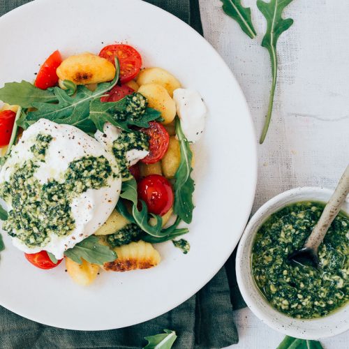 gnocchi met pesto