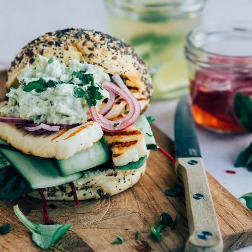 Recept halloumi burger