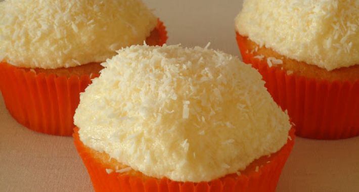 kokos cupcakes