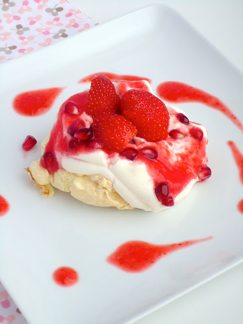 meringue-met-aardbeien
