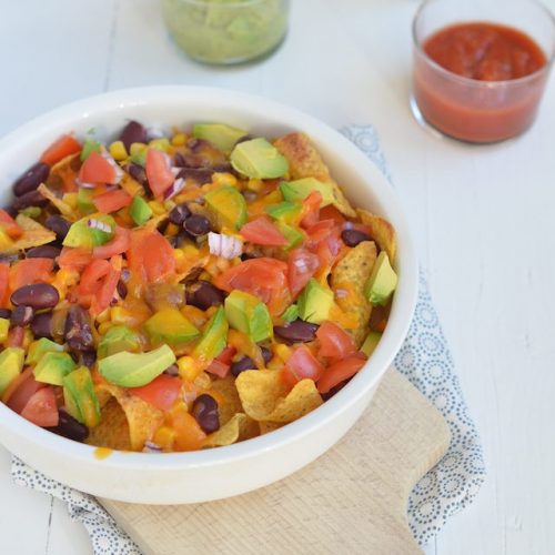 nachos uit de oven