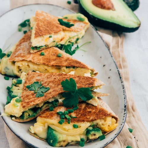 ontbijt quesadillas