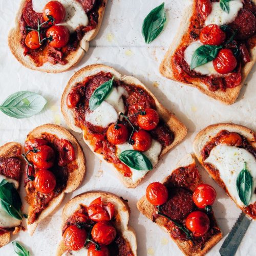 bruschetta met tomaat