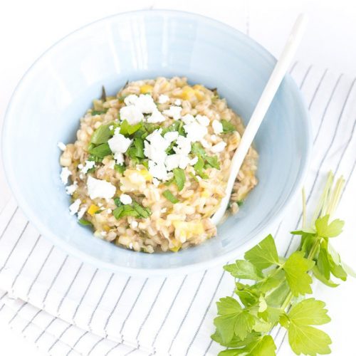 Risotto van parelgort