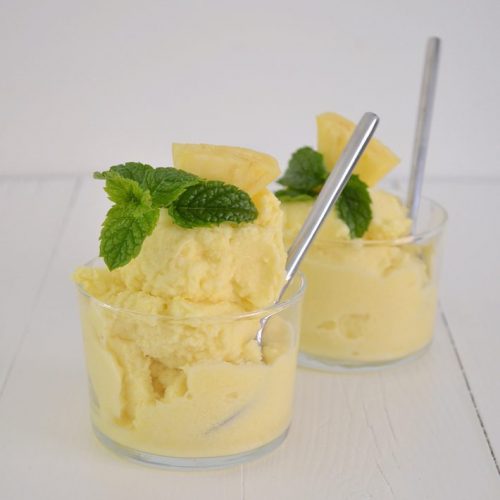ananas ijs