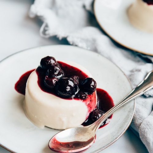 ruby chocolade panna cotta