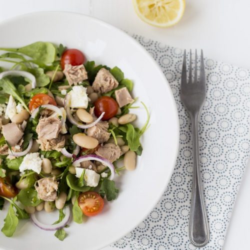 salade met tonijn