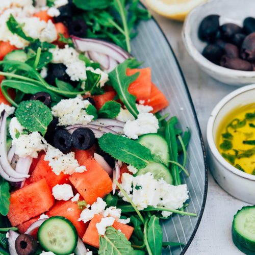watermeloen feta