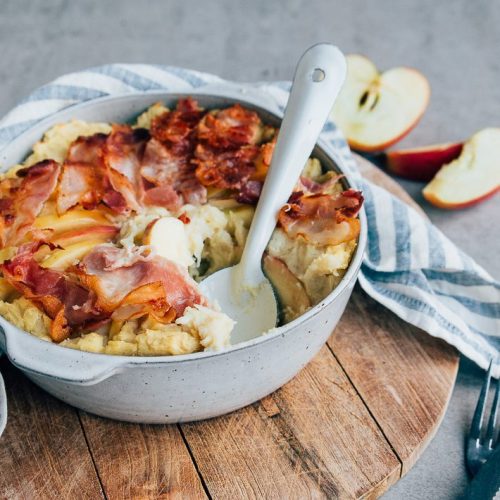 zuurkoolschotel met appel