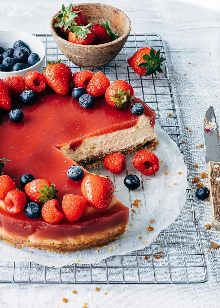 Strawberry cheesecake